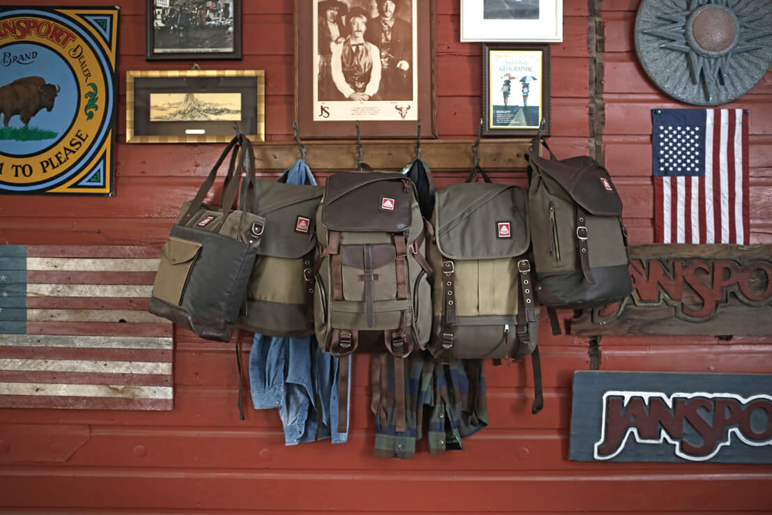What are Jansport backpacks made of