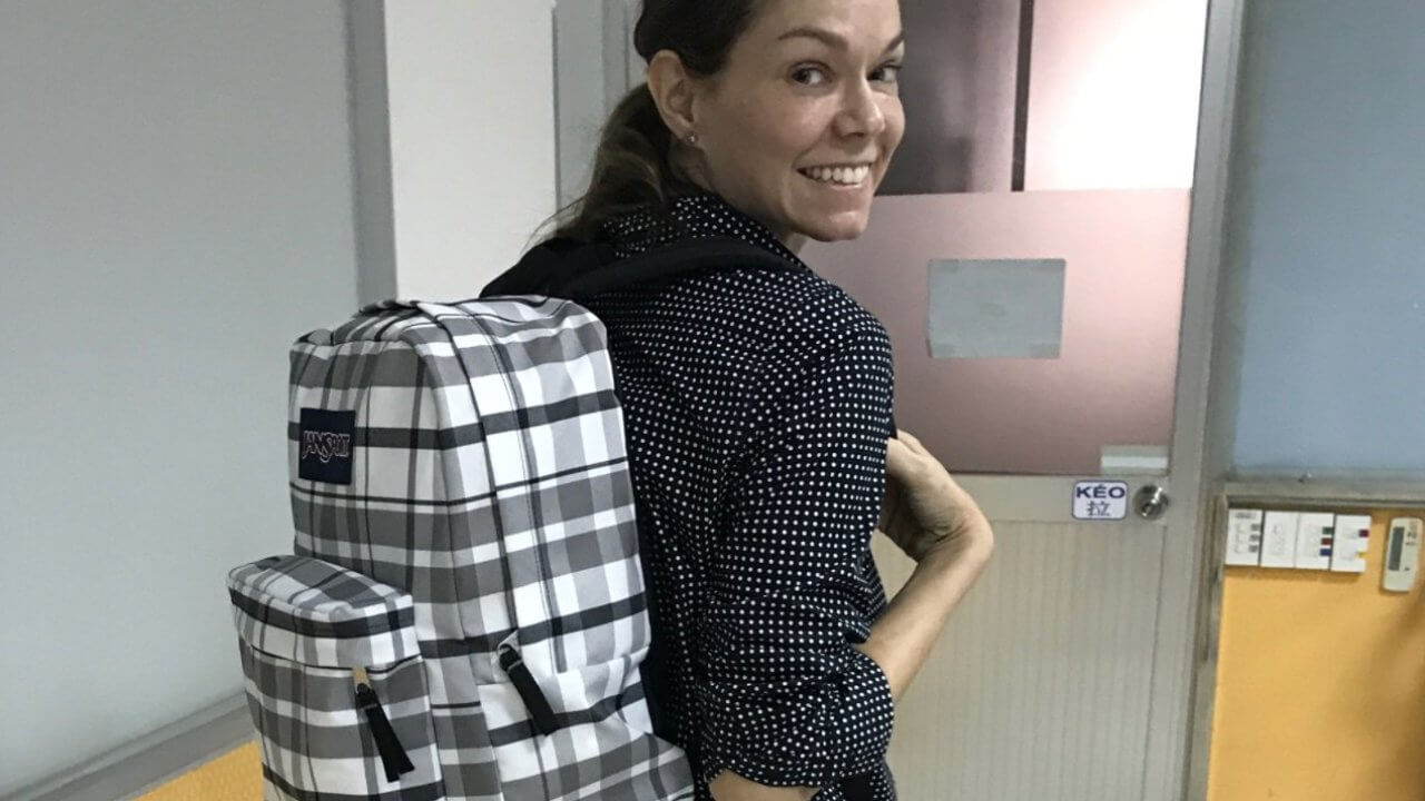 What are Jansport backpacks made of