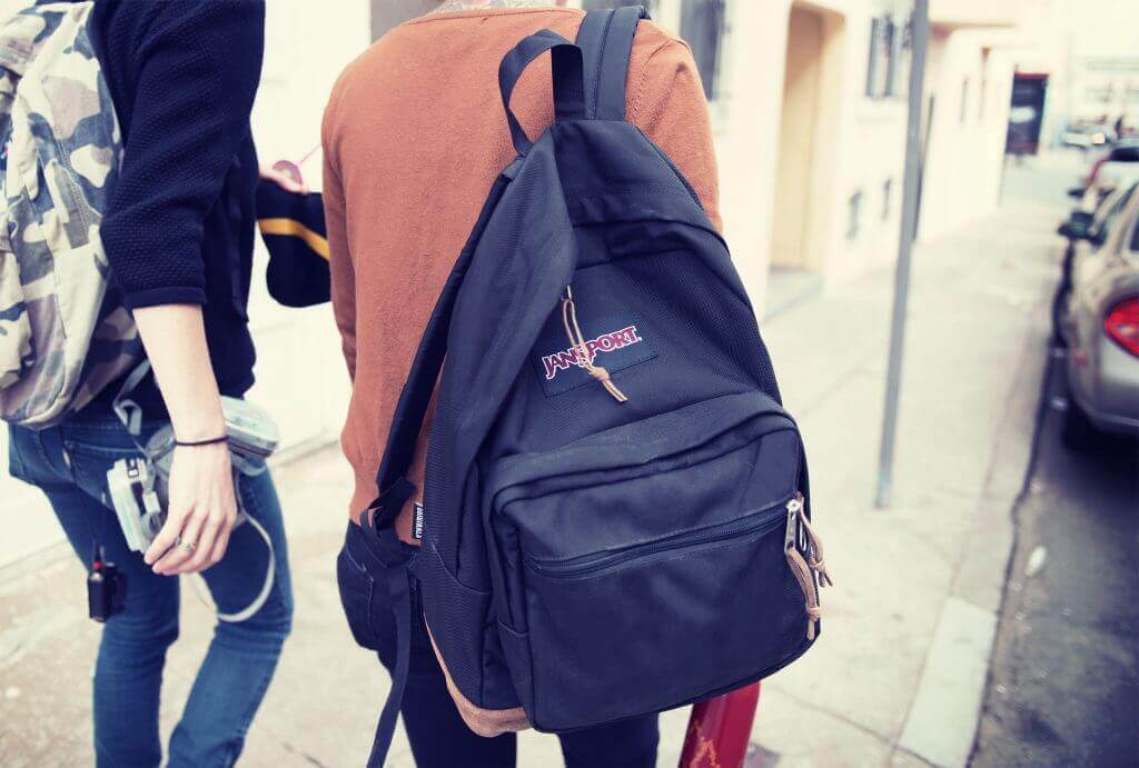 What are Jansport backpacks made of