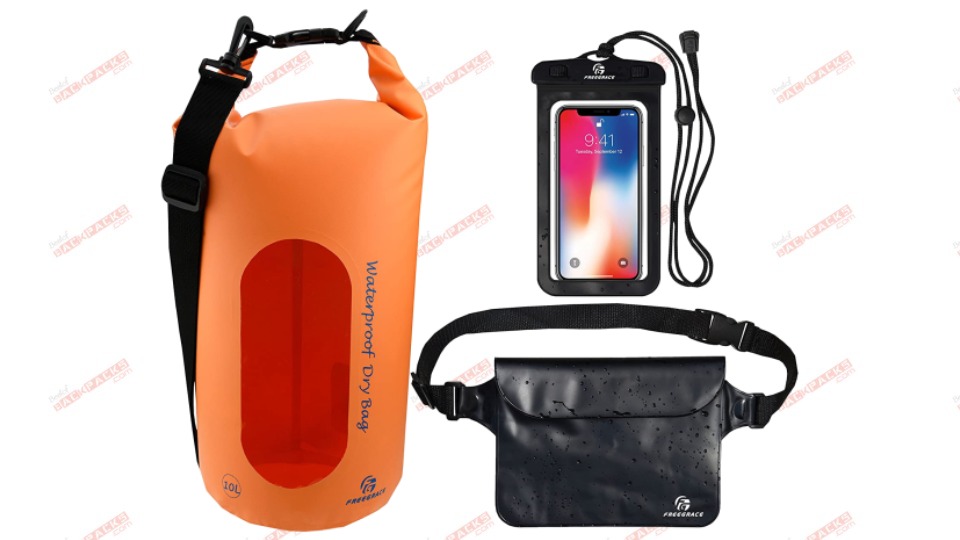Waterproof pouches for swimming